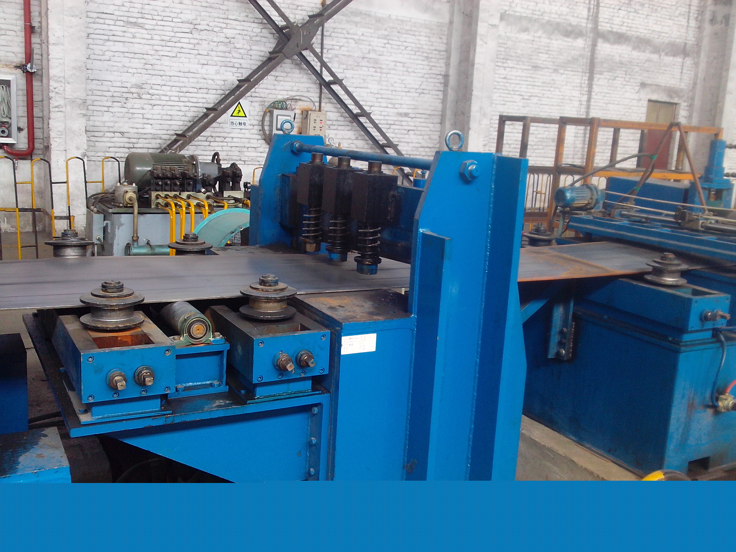 焊管輔助設備的操作和維護